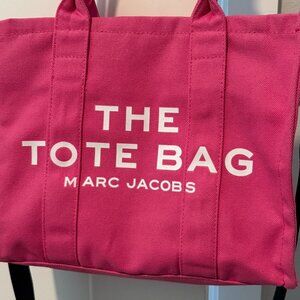 MARC JACOBS The Tote small Canvas Bag Pink Used
